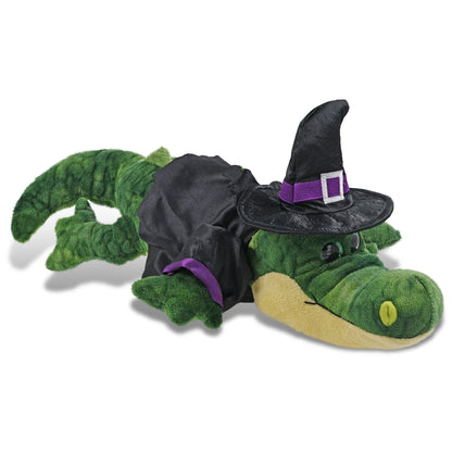 SUPER SOFT PLUSH - GATOR WITCH DRESS UP