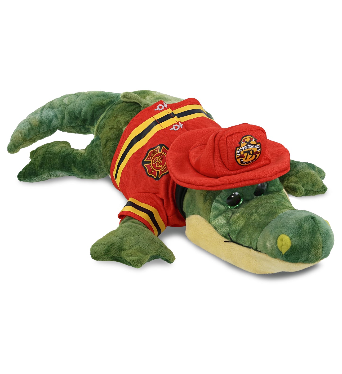 PLUSH FIREMAN - SUPER SOFT PLUSH - GATOR