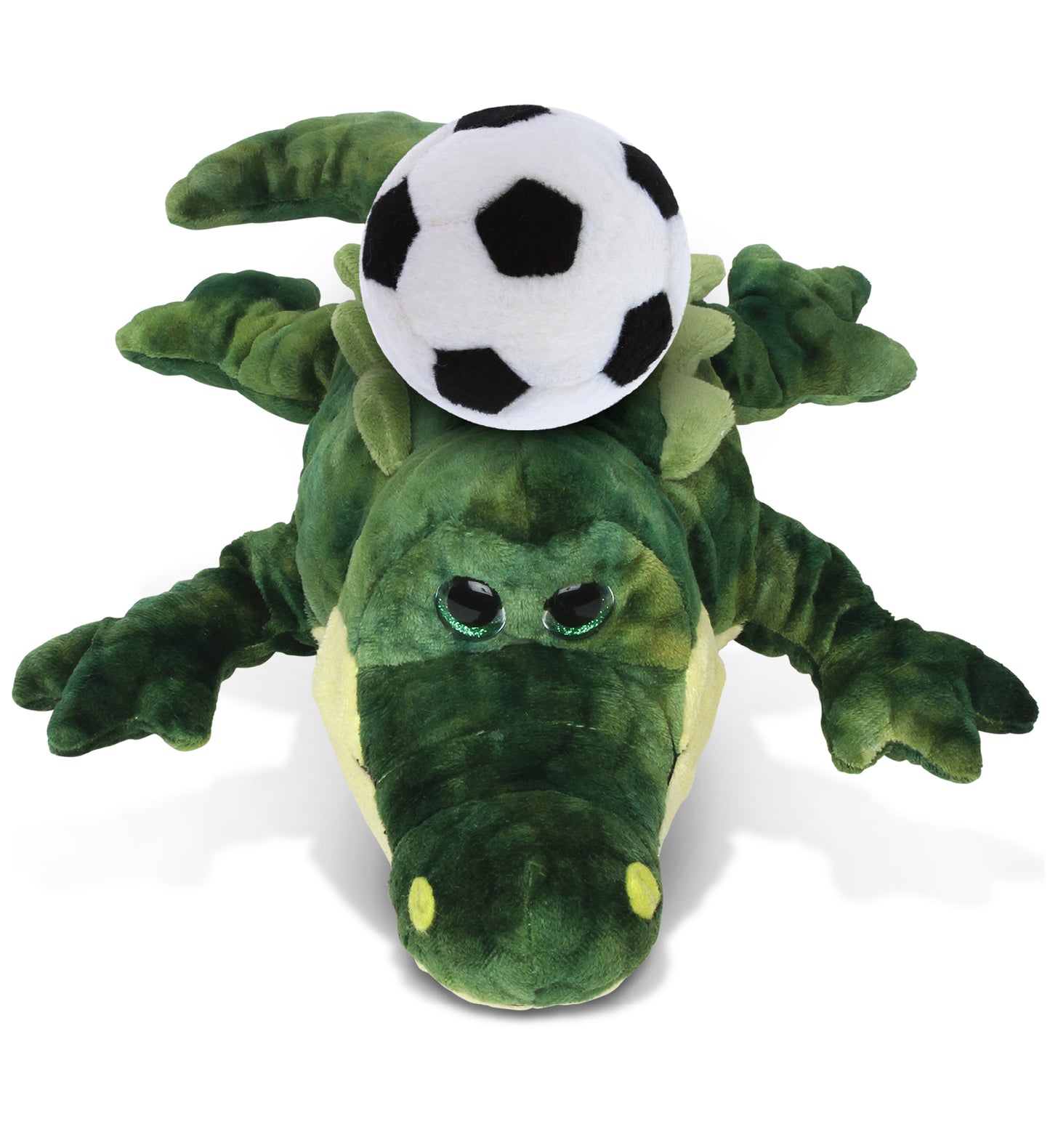 PLUSH SOCCER BALL - SUPER SOFT PLUSH - GATOR