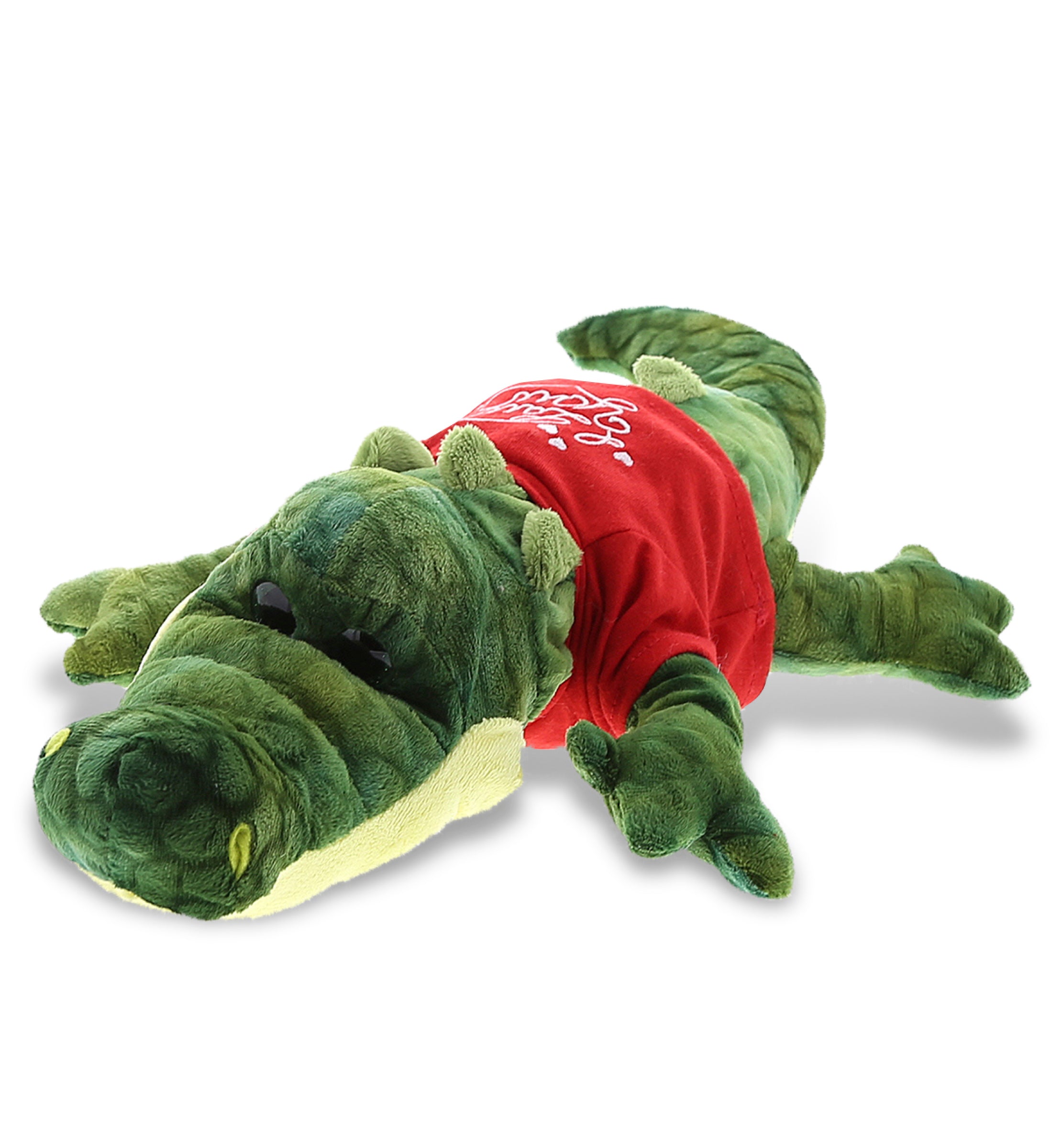 PLUSH I LOVE YOU RED SHIRT- SUPER SOFT PLUSH - GATOR