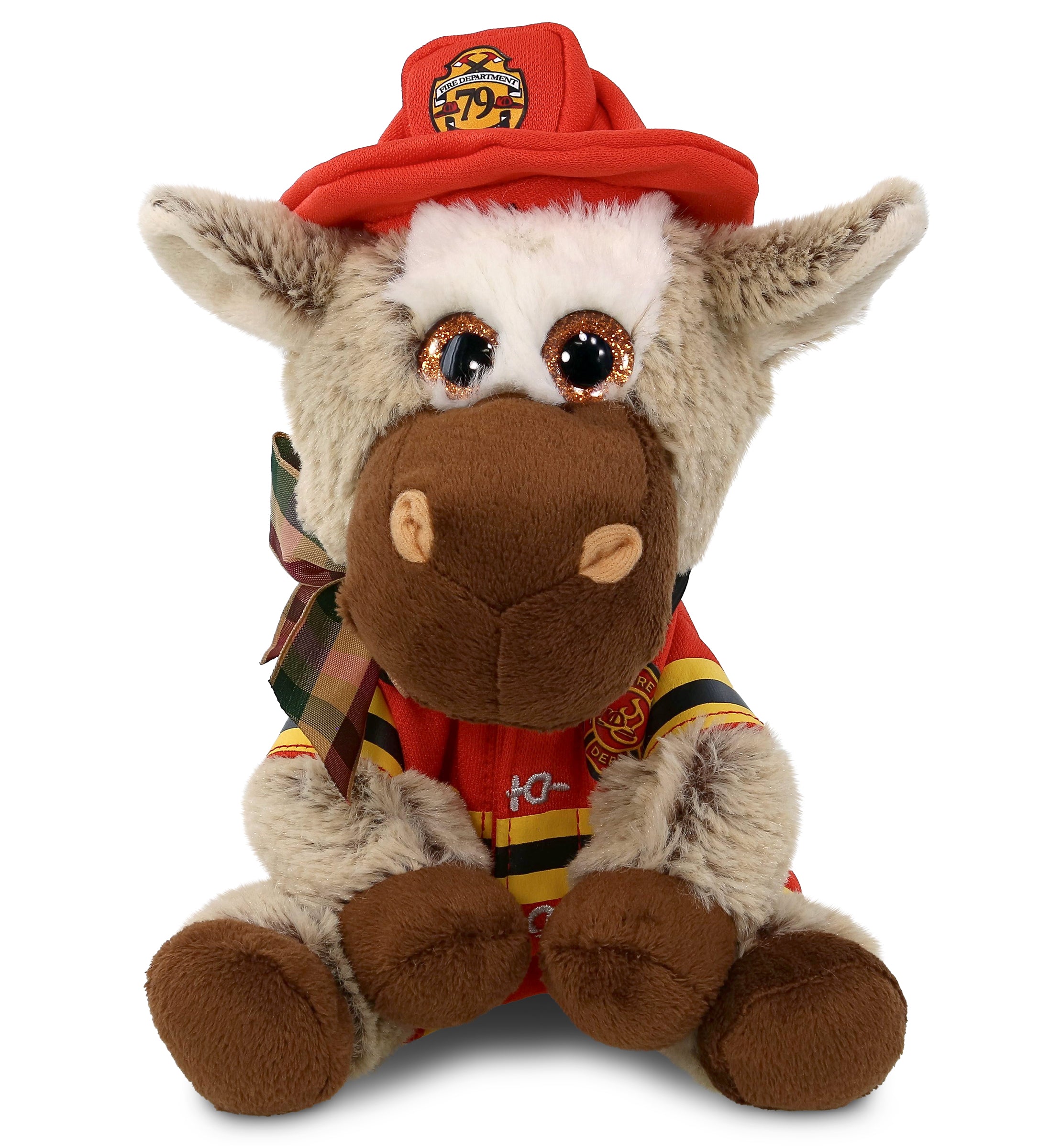 PLUSH FIREMAN - SUPER SOFT PLUSH - FLOPPY DONKEY