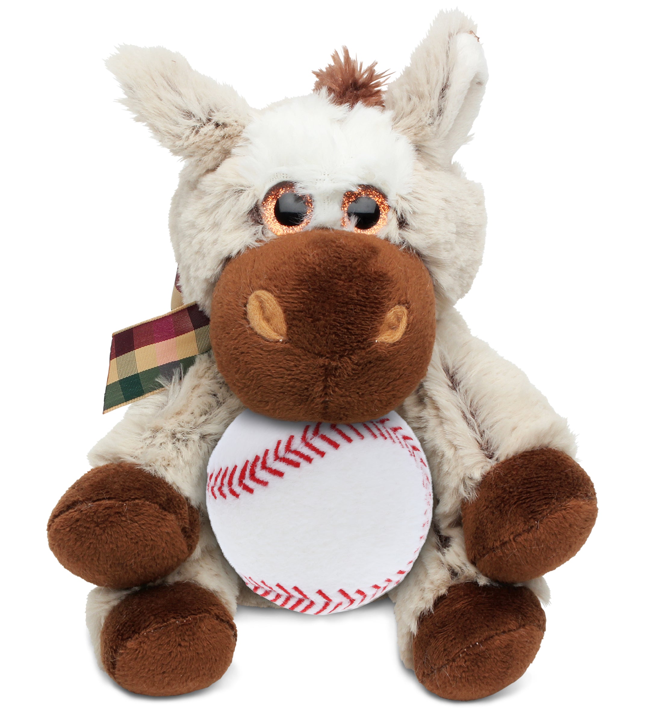 PLUSH BASEBALL - SUPER SOFT PLUSH - FLOPPY DONKEY