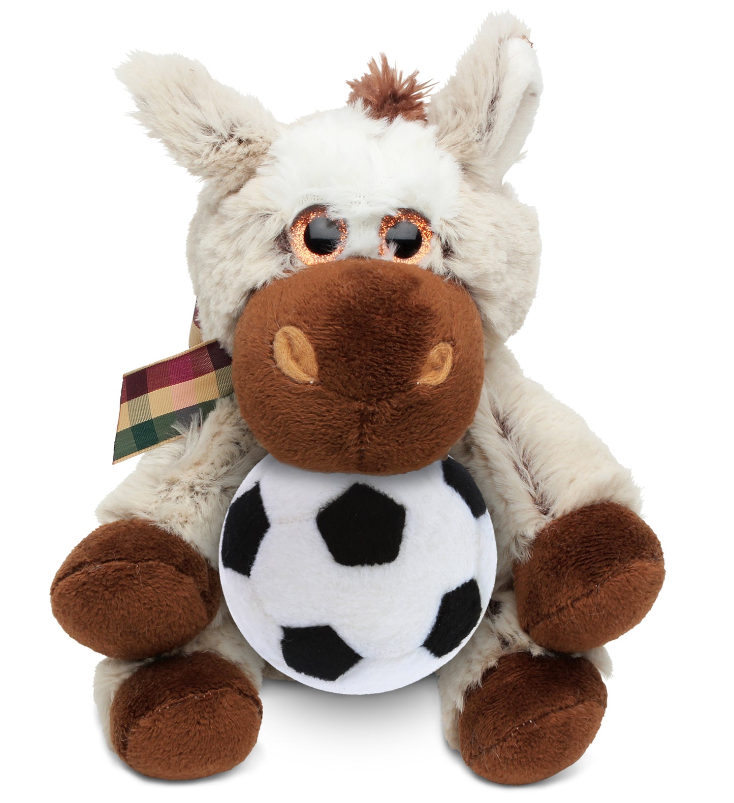 PLUSH SOCCER BALL - SUPER SOFT PLUSH - FLOPPY DONKEY