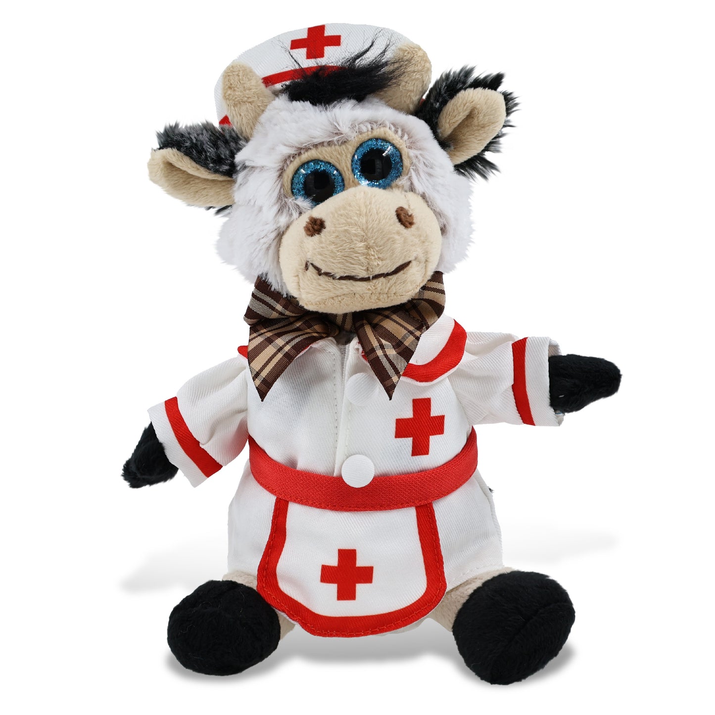 SUPER SOFT PLUSH - SITTING COW NURSE
