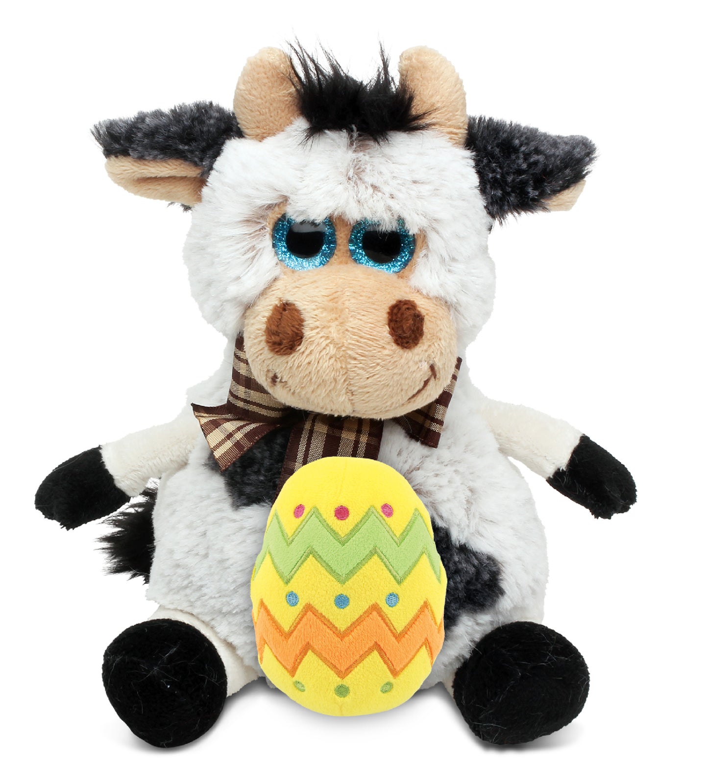 PLUSH EASTER EGG - SUPER SOFT PLUSH - SITTING COW