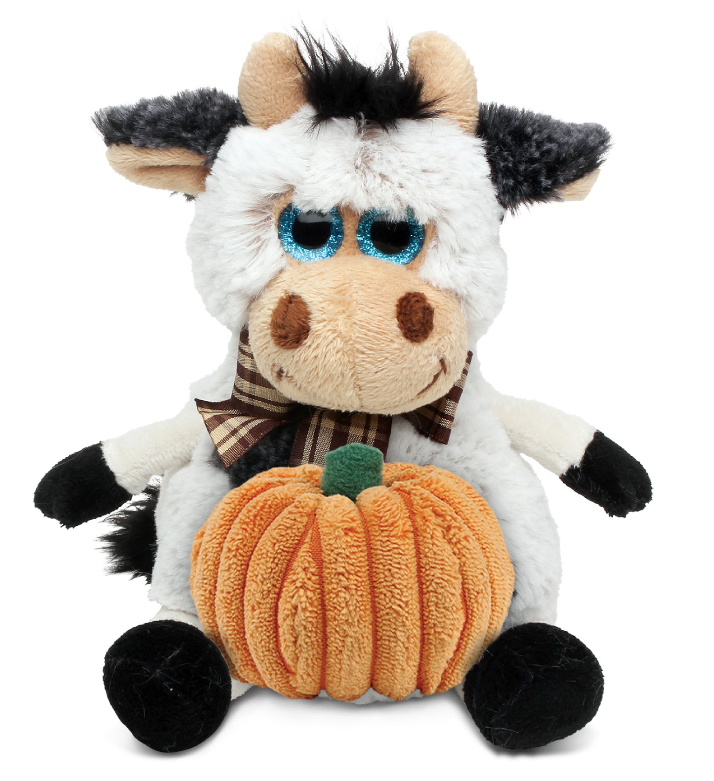 PLUSH PUMPKIN - SUPER SOFT PLUSH - SITTING COW