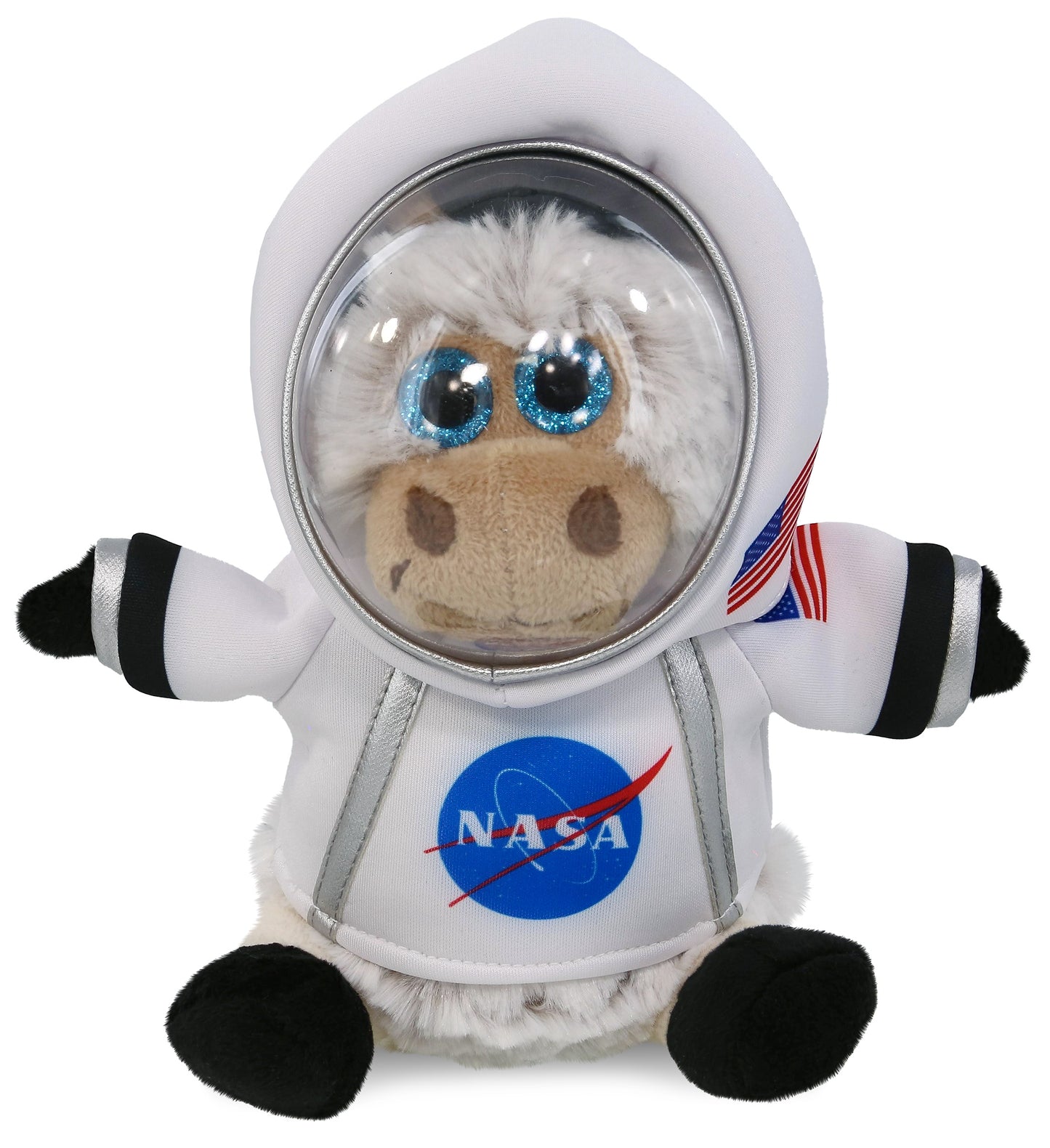 PLUSH ASTRONAUT - SUPER SOFT PLUSH - SITTING COW
