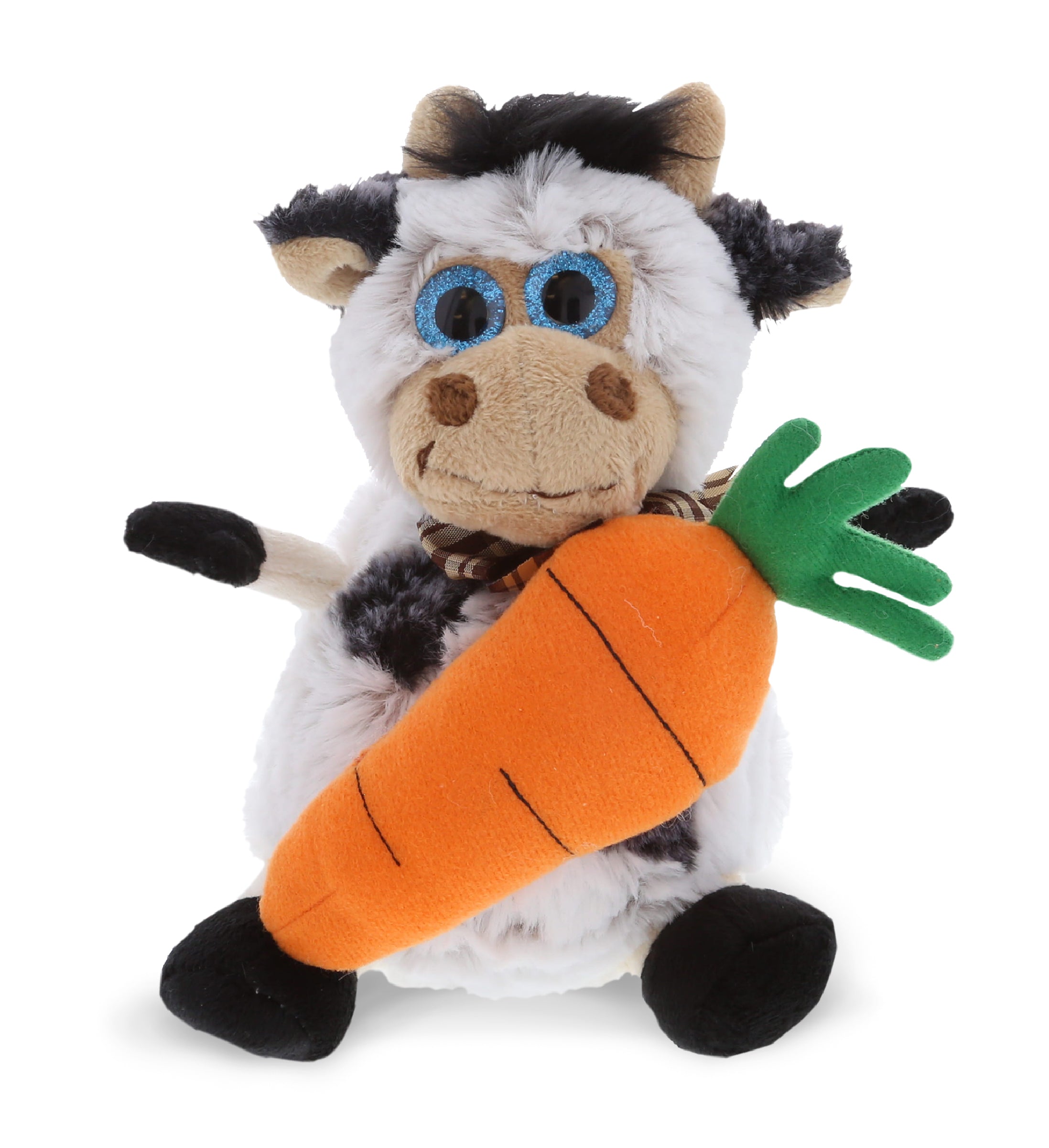 PLUSH CARROT - SUPER SOFT PLUSH - SITTING COW