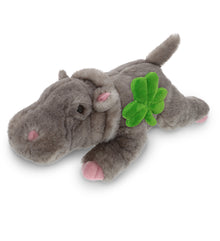 PLUSH SHAMROCK - WILD COLLECTION PLUSH - 11" HIPPO