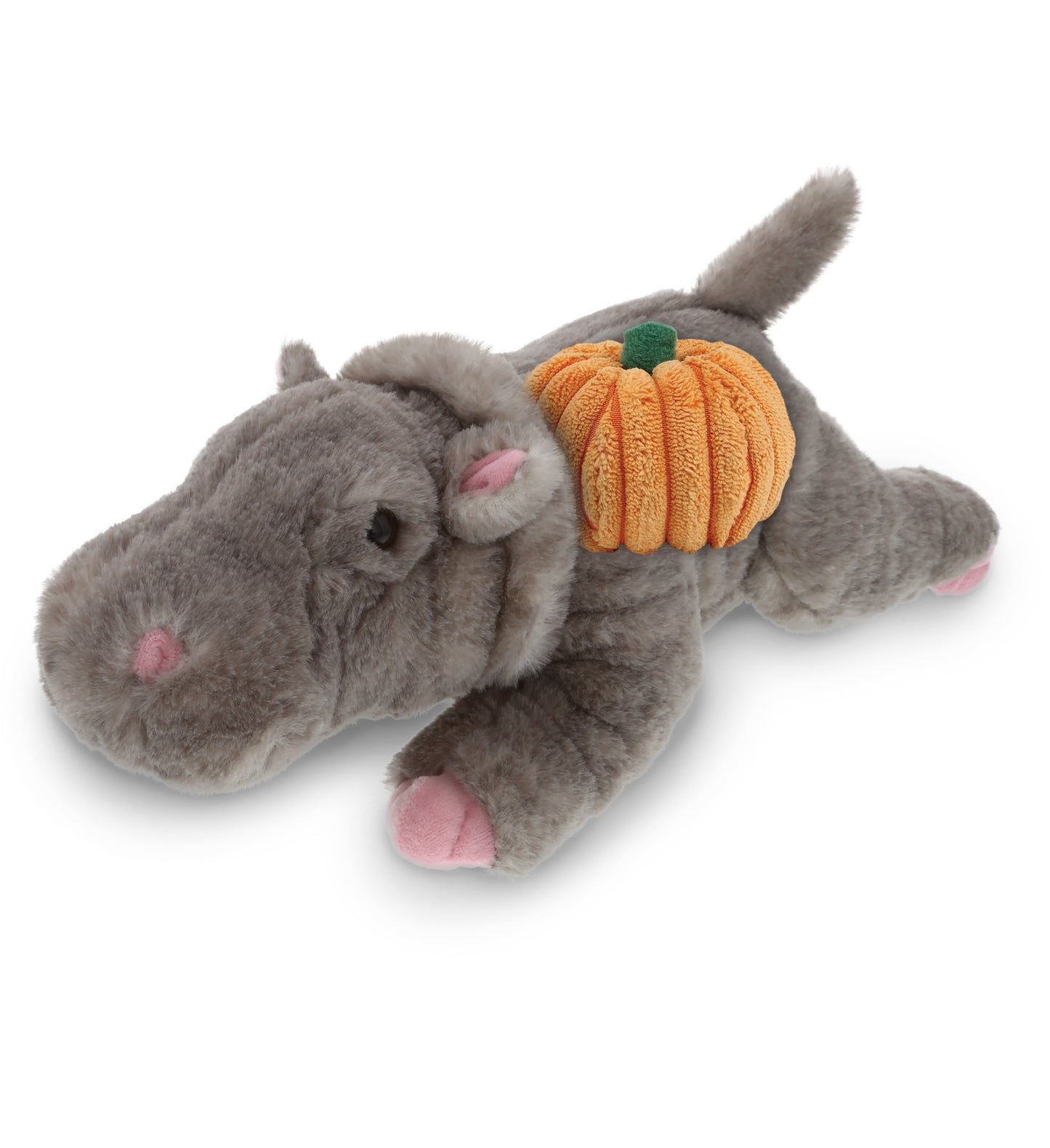 PLUSH PUMPKIN - WILD COLLECTION PLUSH - 11" HIPPO