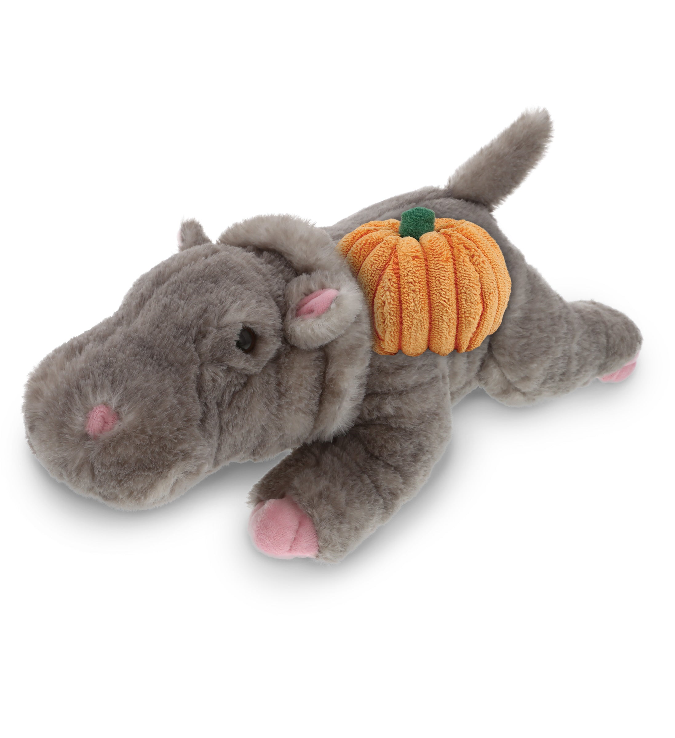 PLUSH PUMPKIN - WILD COLLECTION PLUSH - 11" HIPPO