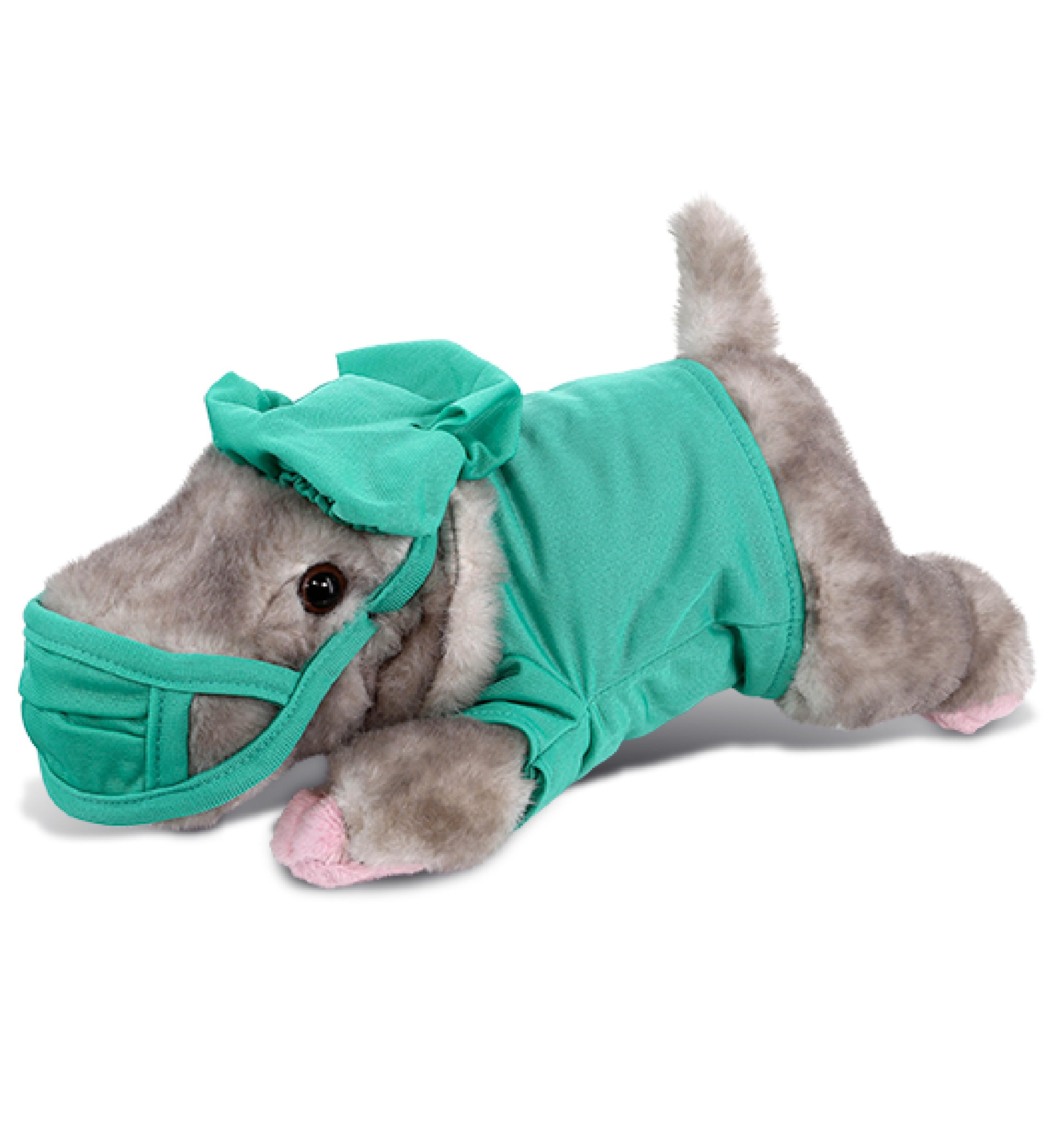 PLUSH DOCTOR - WILD COLLECTION PLUSH - 11" HIPPO