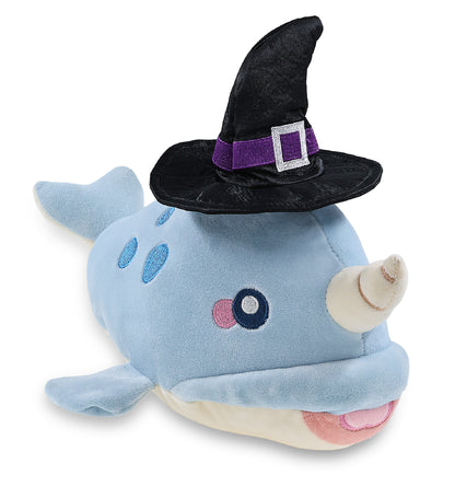 BABY SOFT PLUSH - BLUE NARWHAL WITCH DRESS UP