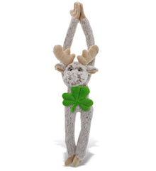 PLUSH SHAMROCK - SUPER SOFT PLUSH - LONG ARMS - MOOSE