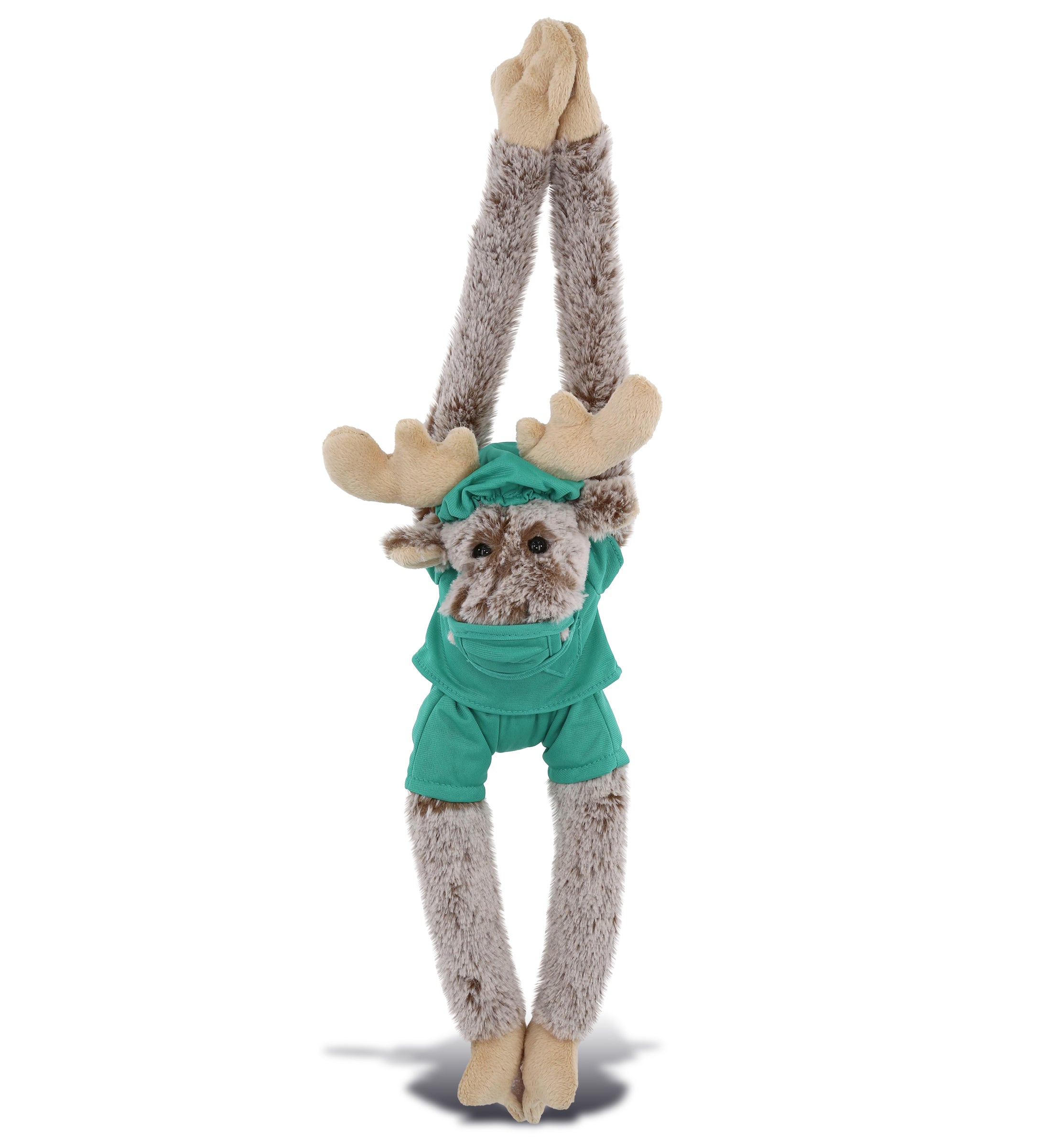 PLUSH DOCTOR - SUPER SOFT PLUSH - LONG ARMS - MOOSE