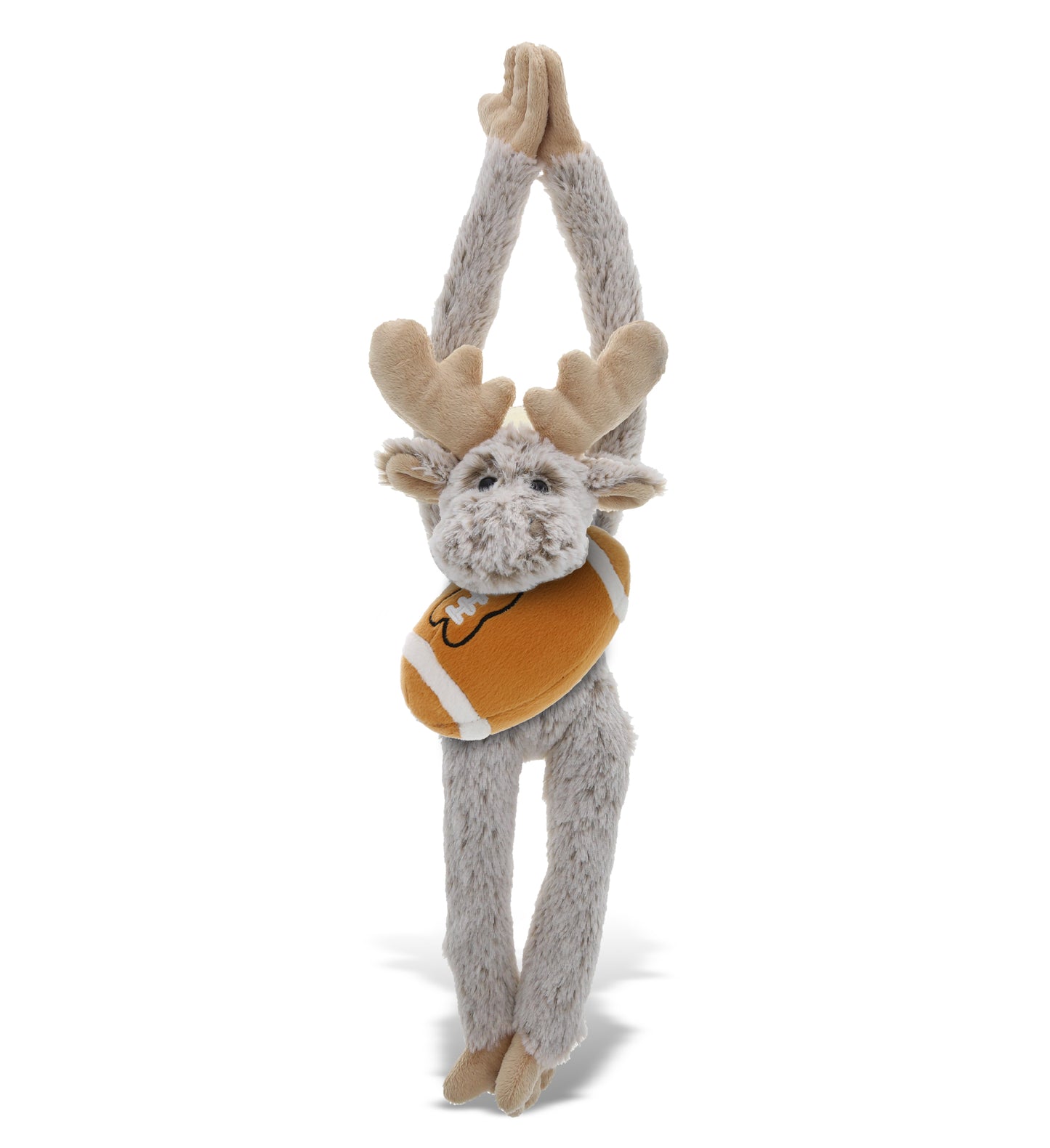 PLUSH FOOTBALL - SUPER SOFT PLUSH - LONG ARMS - MOOSE