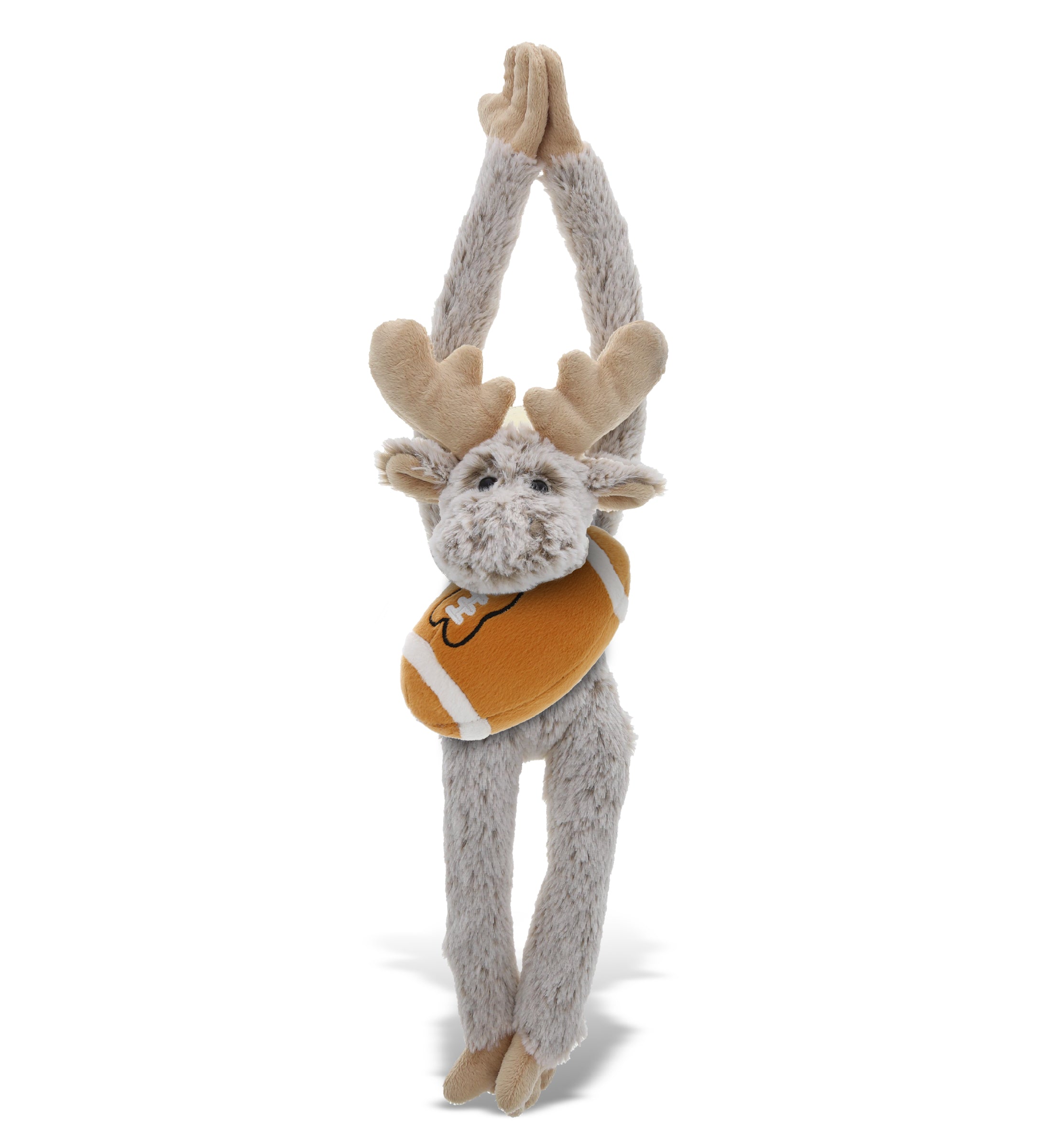 PLUSH FOOTBALL - SUPER SOFT PLUSH - LONG ARMS - MOOSE