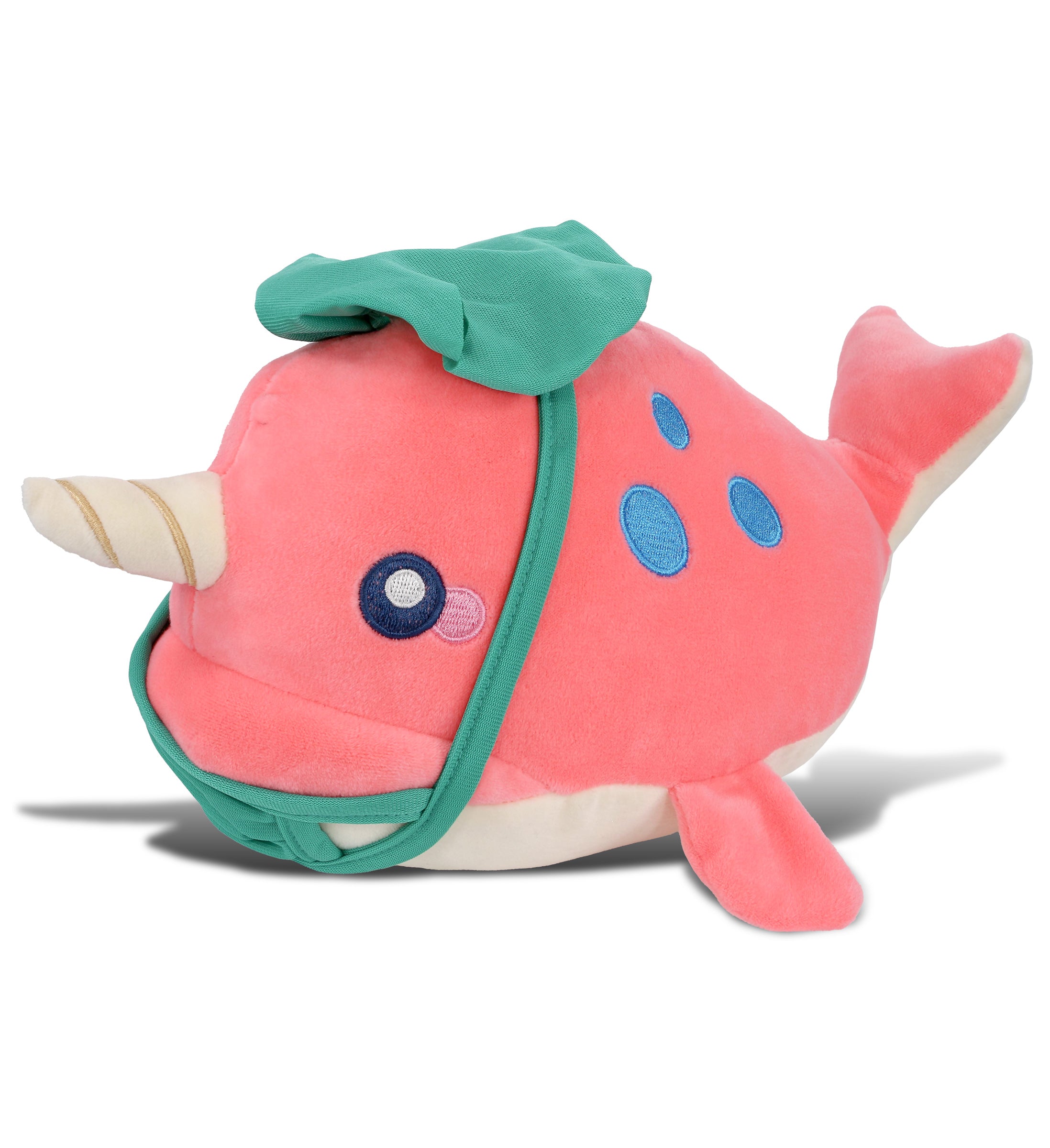 PLUSH DOCTOR - BABY SOFT PLUSH - PINK NARWHAL