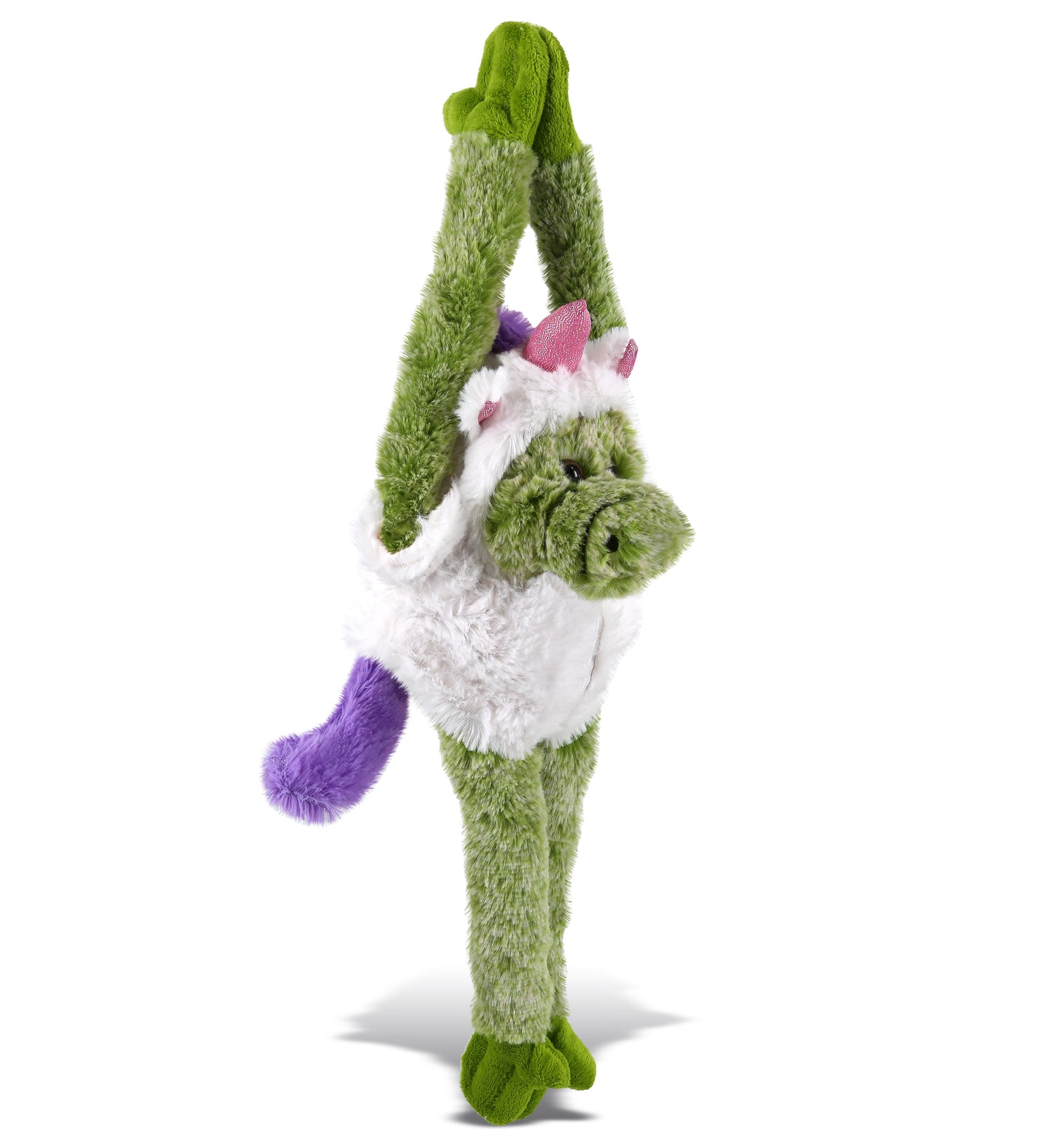 PLUSH UNICORN - SUPER SOFT PLUSH - LONG ARMS - ALLIGATOR