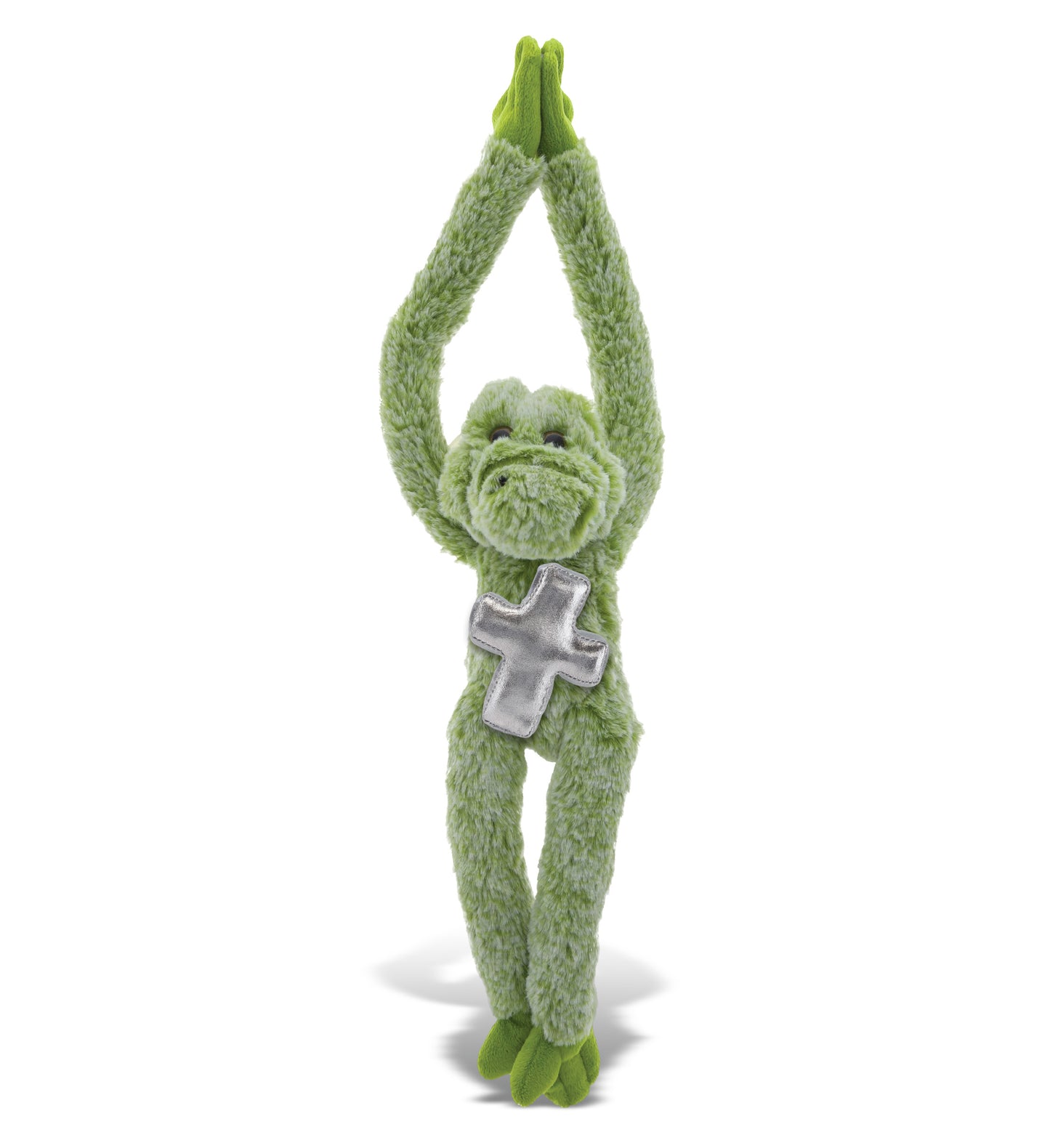 PLUSH CROSS - SUPER SOFT PLUSH - LONG ARMS - ALLIGATOR