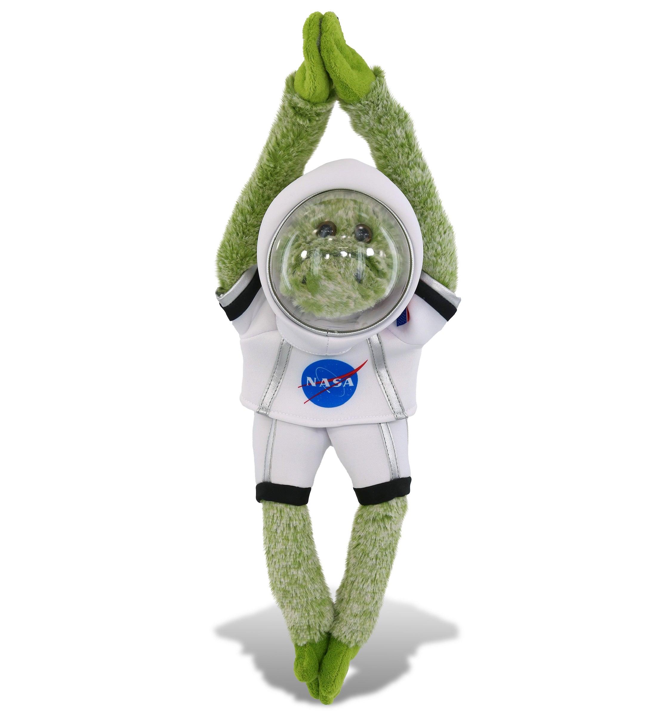 PLUSH ASTRONAUT - SUPER SOFT PLUSH - LONG ARMS - ALLIGATOR