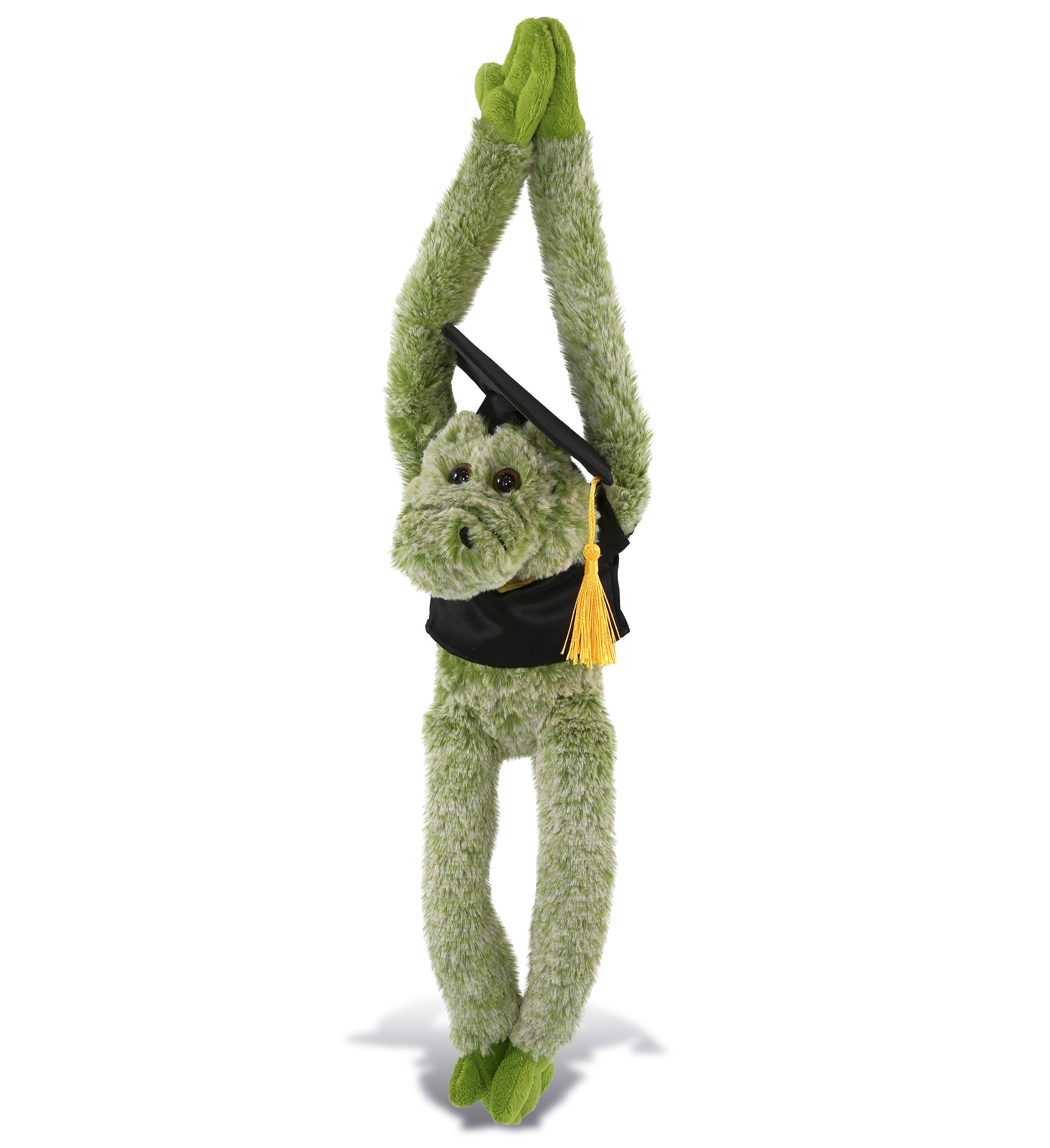 PLUSH GRADUATION - SUPER SOFT PLUSH - LONG ARMS - ALLIGATOR