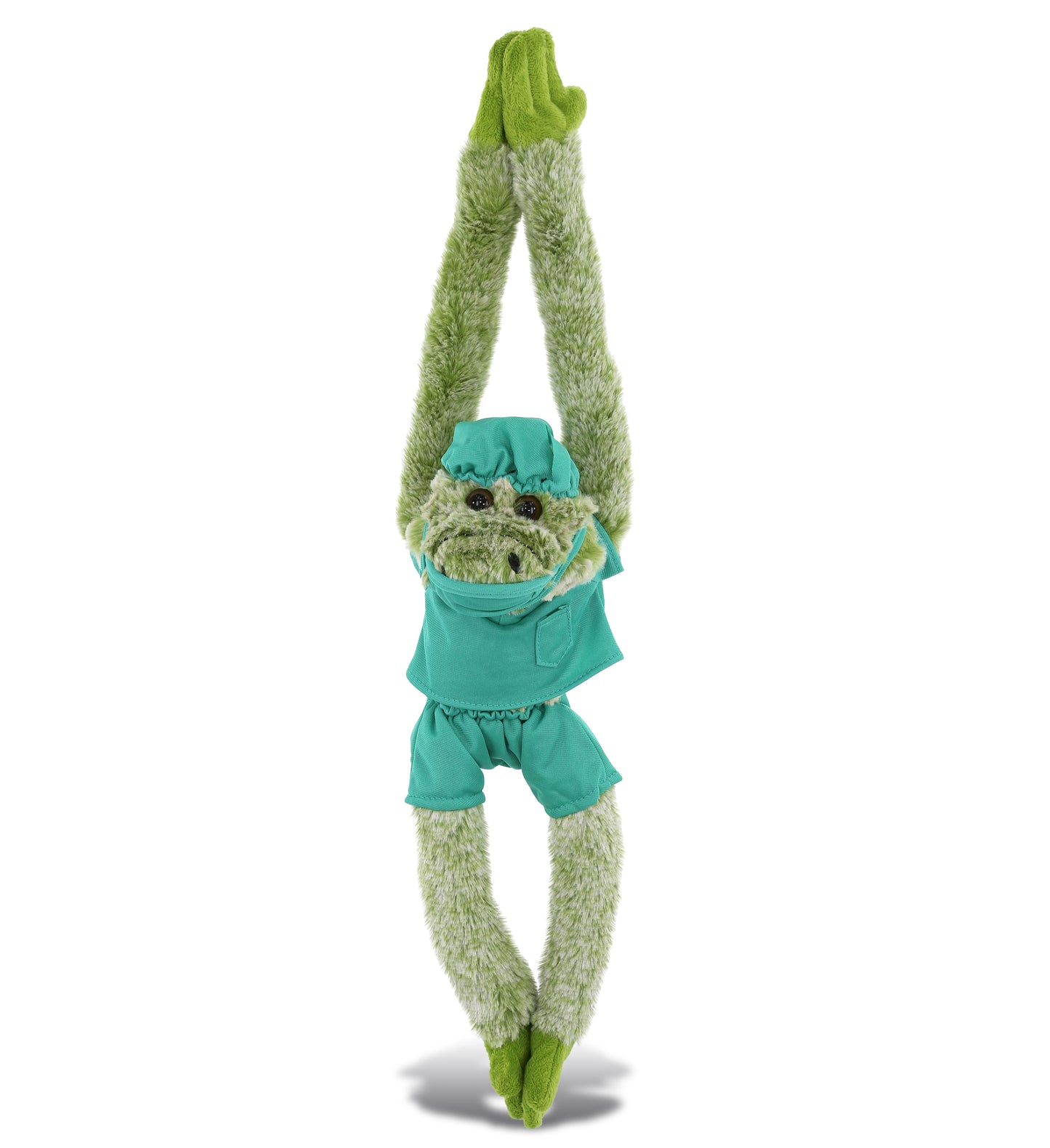 PLUSH DOCTOR - SUPER SOFT PLUSH - LONG ARMS - ALLIGATOR