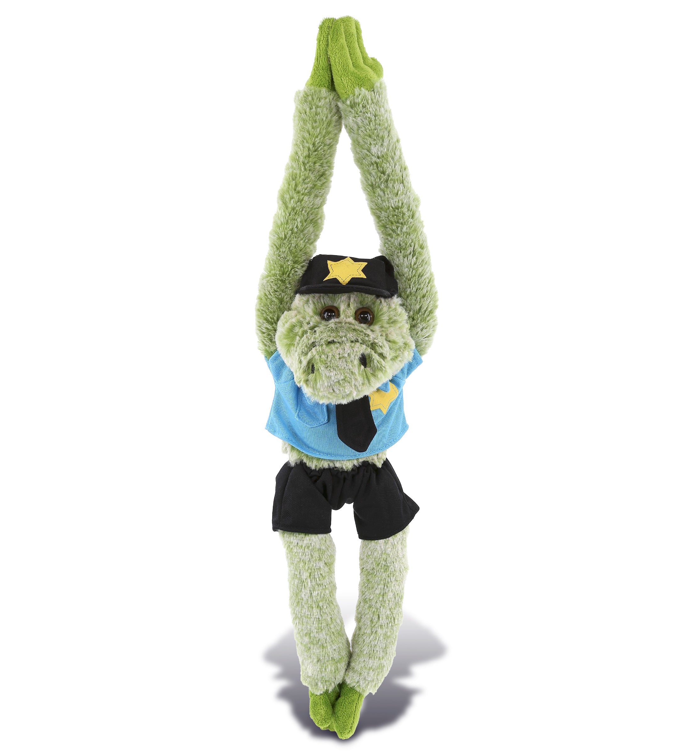 PLUSH POLICE - SUPER SOFT PLUSH - LONG ARMS - ALLIGATOR
