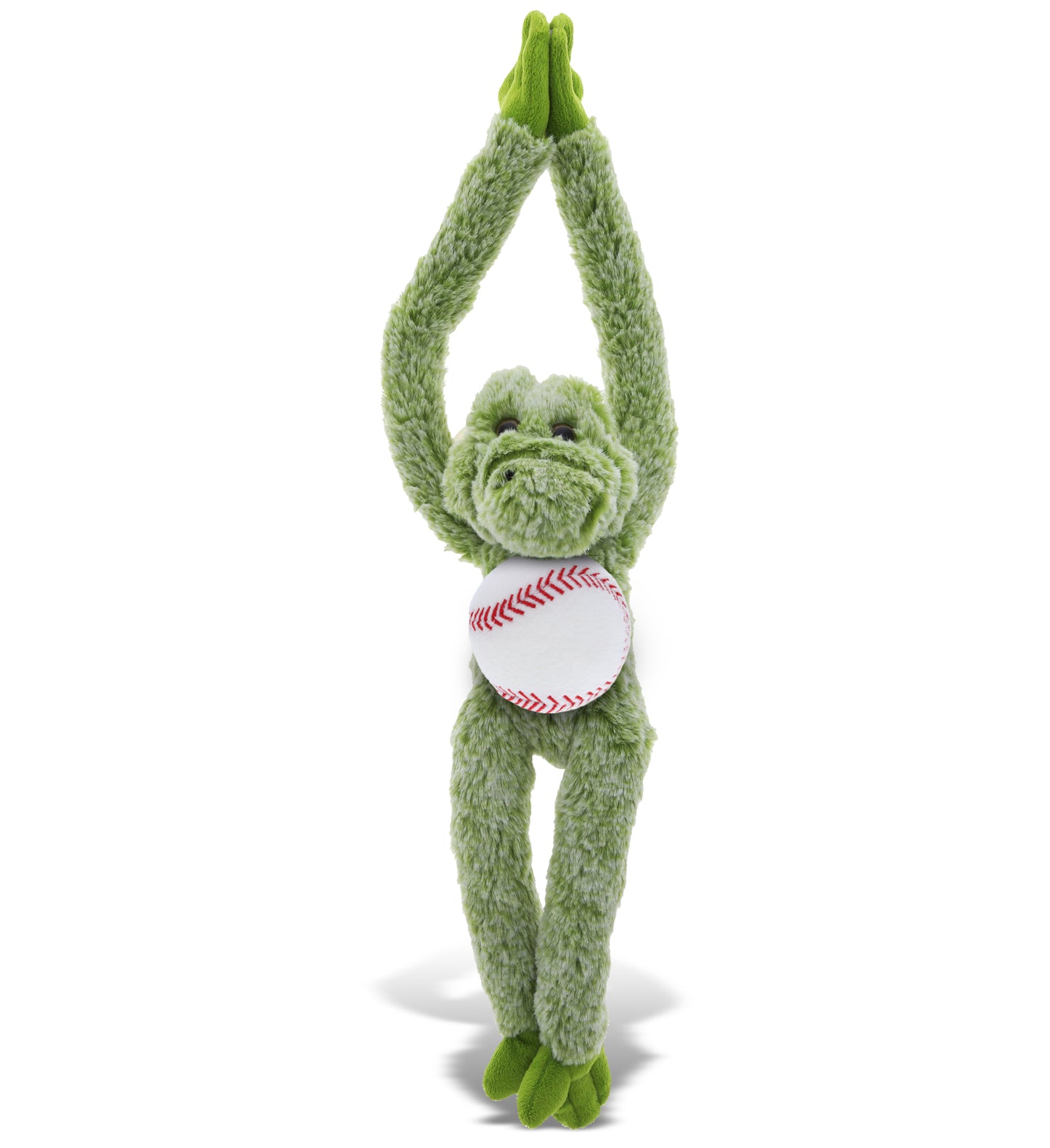 PLUSH BASEBALL - SUPER SOFT PLUSH - LONG ARMS - ALLIGATOR
