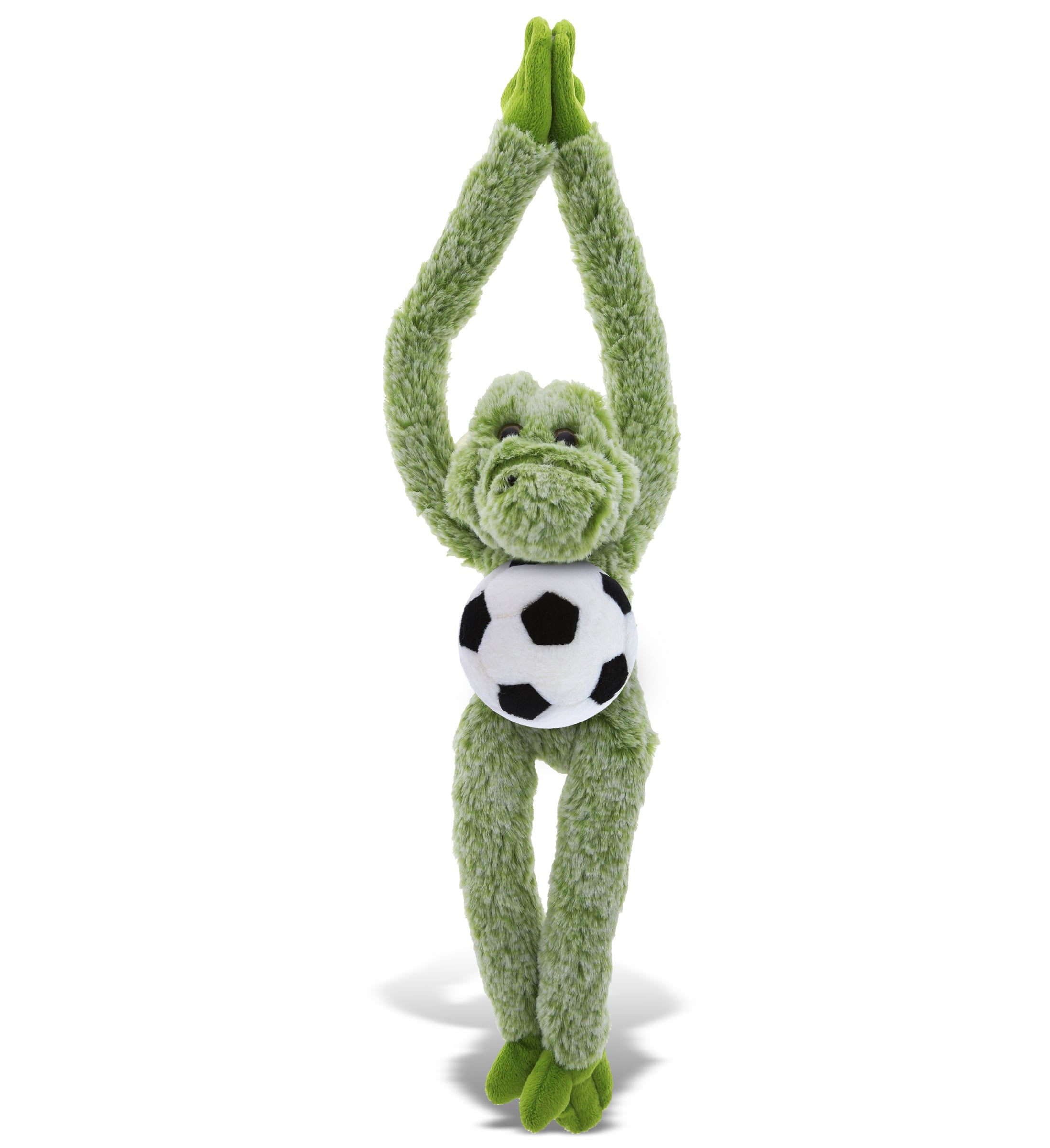 PLUSH SOCCER BALL - SUPER SOFT PLUSH - LONG ARMS - ALLIGATOR