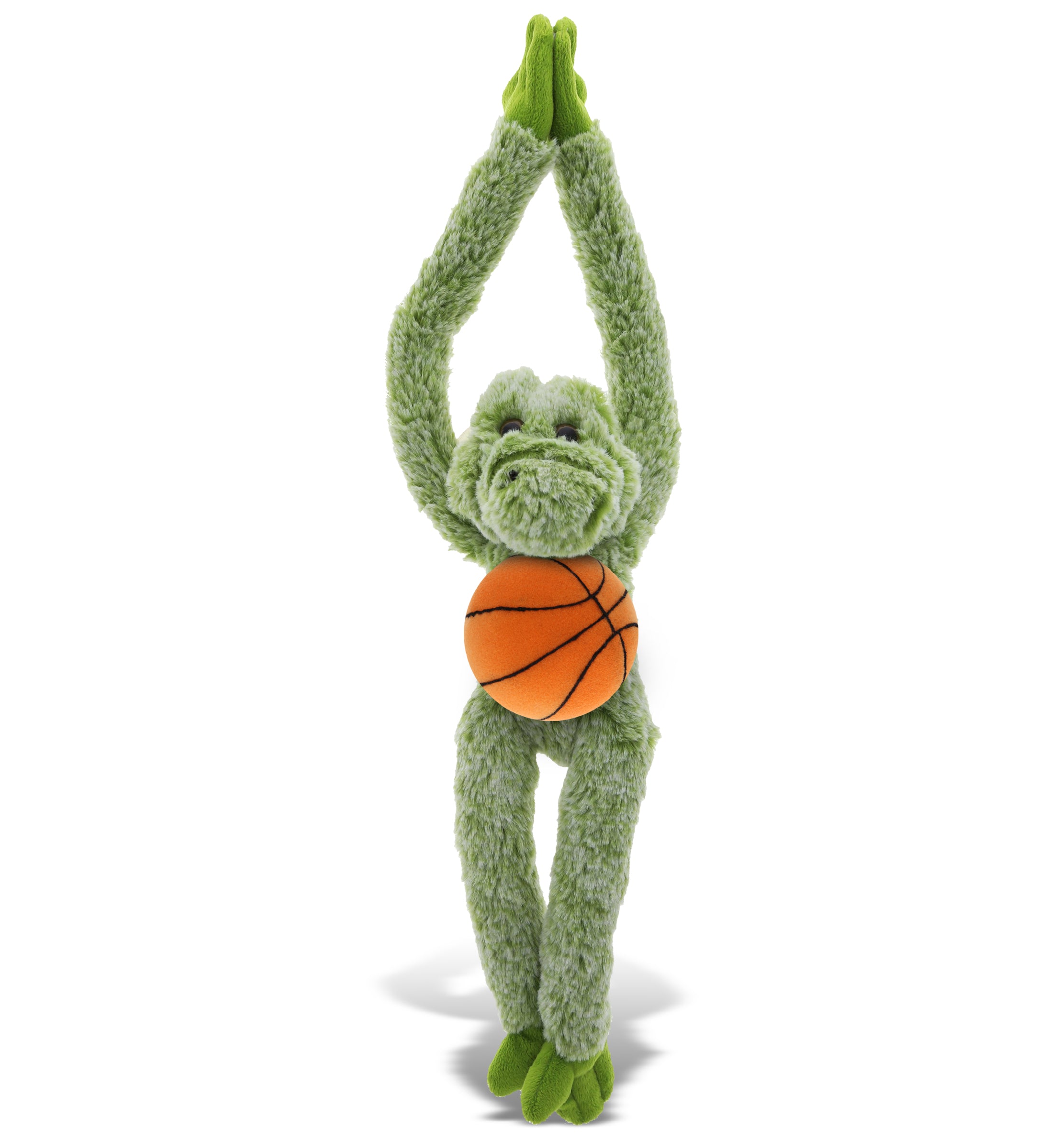 PLUSH BASKETBALL - SUPER SOFT PLUSH - LONG ARMS - ALLIGATOR