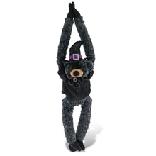 SUPER SOFT PLUSH - LONG ARMS - BLACK BEAR WITCH DRESS UP