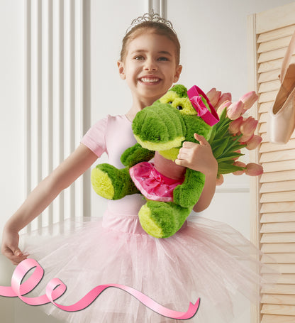 SUPER-SOFT PLUSH - SITTING MOOSE Ballerina