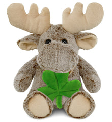 PLUSH SHAMROCK - SUPER-SOFT PLUSH - SITTING MOOSE