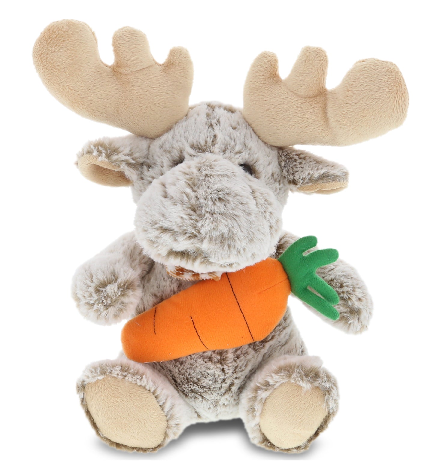 PLUSH CARROT - SUPER-SOFT PLUSH - SITTING MOOSE