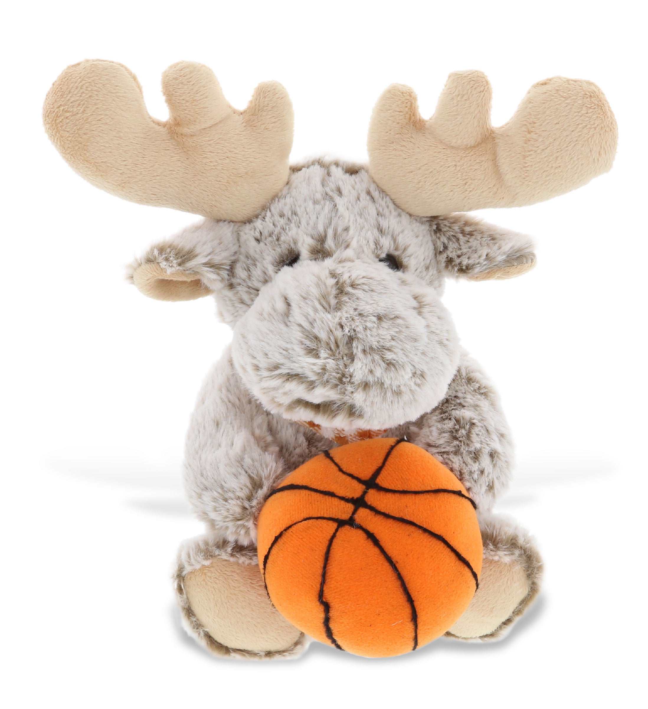 PLUSH BASKETBALL - SUPER-SOFT PLUSH - SITTING MOOSE