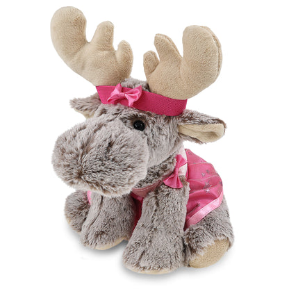 SUPER-SOFT PLUSH - FLOPPY MOOSE BALLERINA