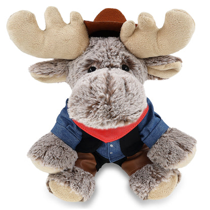 SUPER-SOFT PLUSH - FLOPPY MOOSE COWBOY DRESS UP