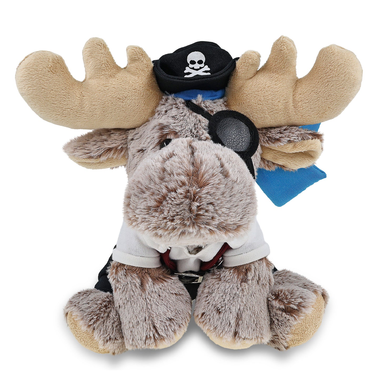 SUPER-SOFT PLUSH - FLOPPY MOOSE PIRATE DRESS UP