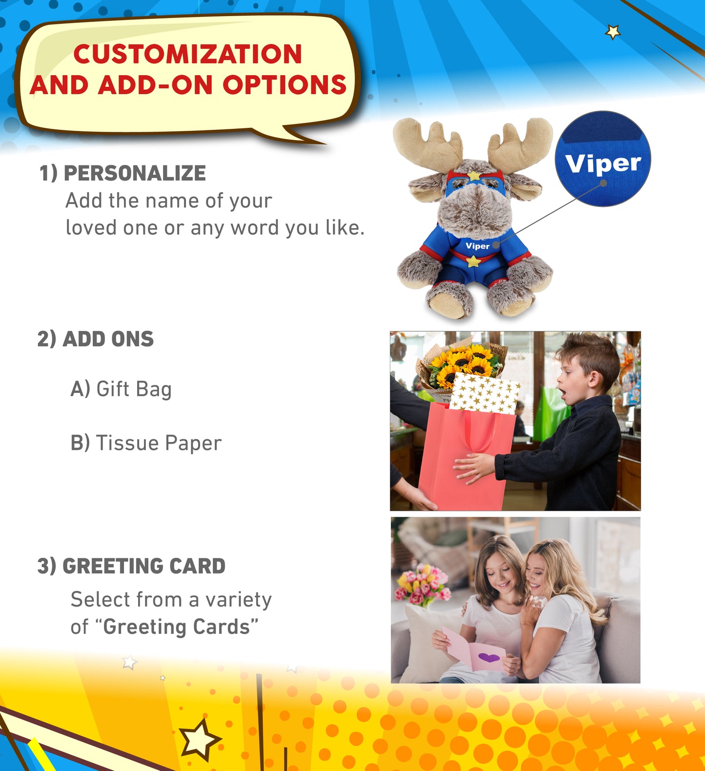 SUPER-SOFT PLUSH - FLOPPY MOOSE SUPER HERO