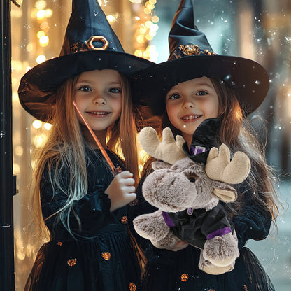 SUPER-SOFT PLUSH - FLOPPY MOOSE WITCH