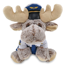 SUPER-SOFT PLUSH - FLOPPY MOOSE WITH PILOT DRESS UP
