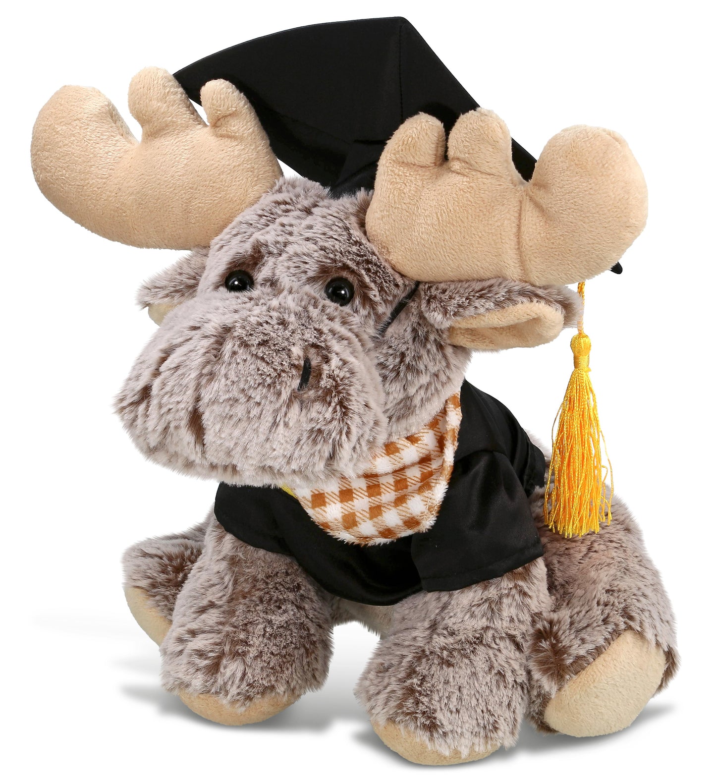PLUSH GRADUATION - SUPER-SOFT PLUSH - FLOPPY MOOSE
