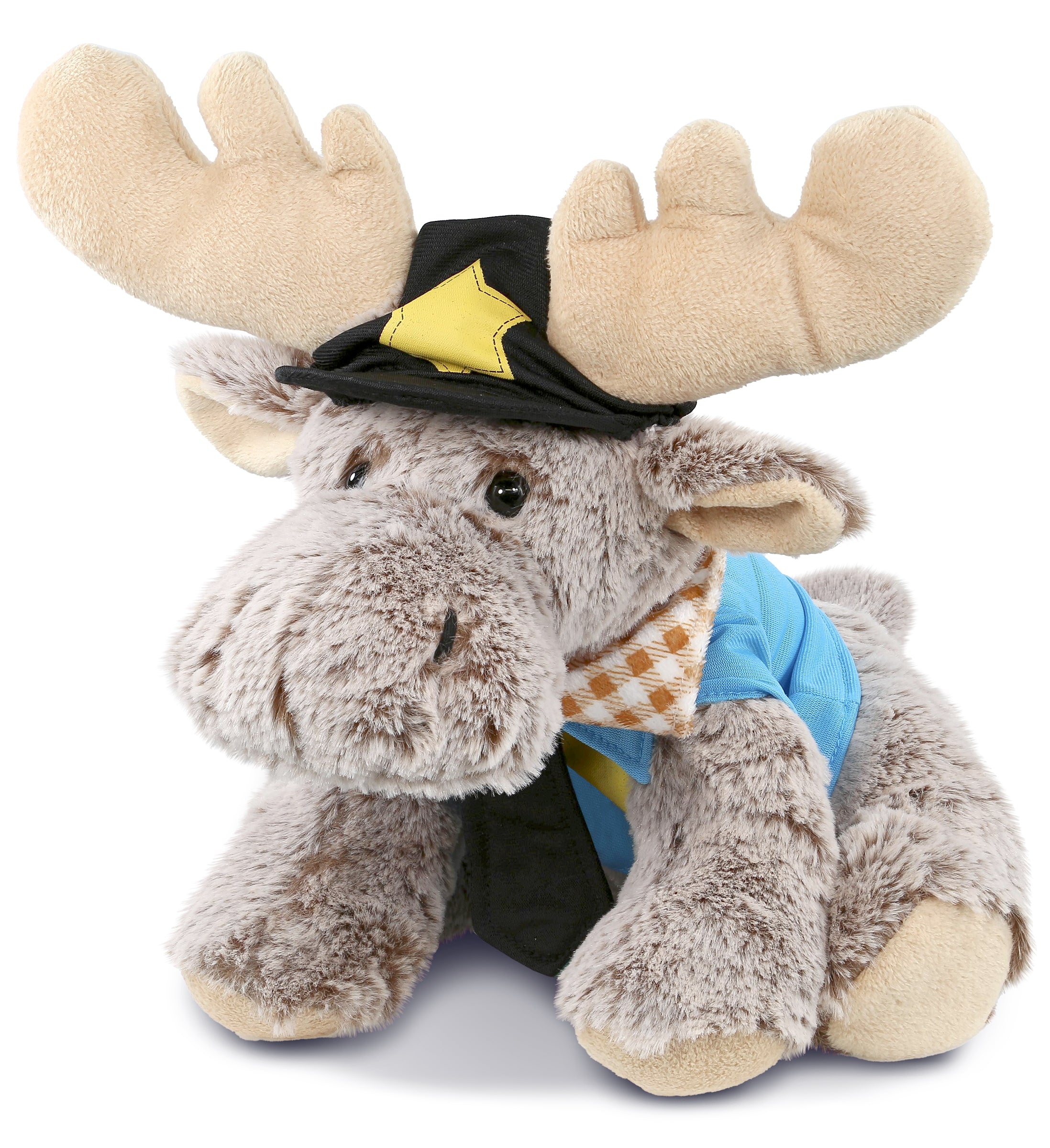 PLUSH POLICE - SUPER-SOFT PLUSH - FLOPPY MOOSE