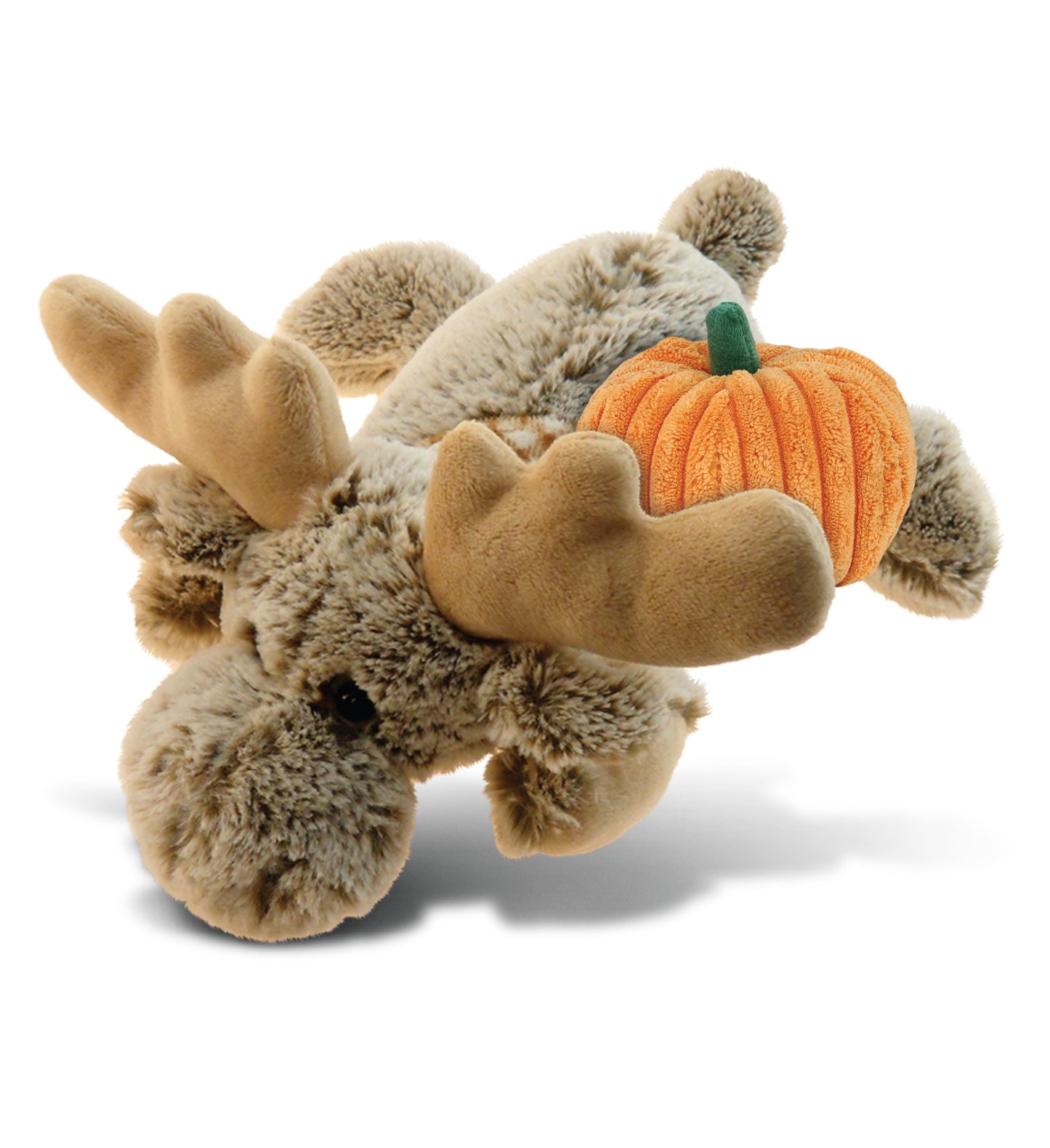PLUSH PUMPKIN - SUPER-SOFT PLUSH - LYING MOOSE