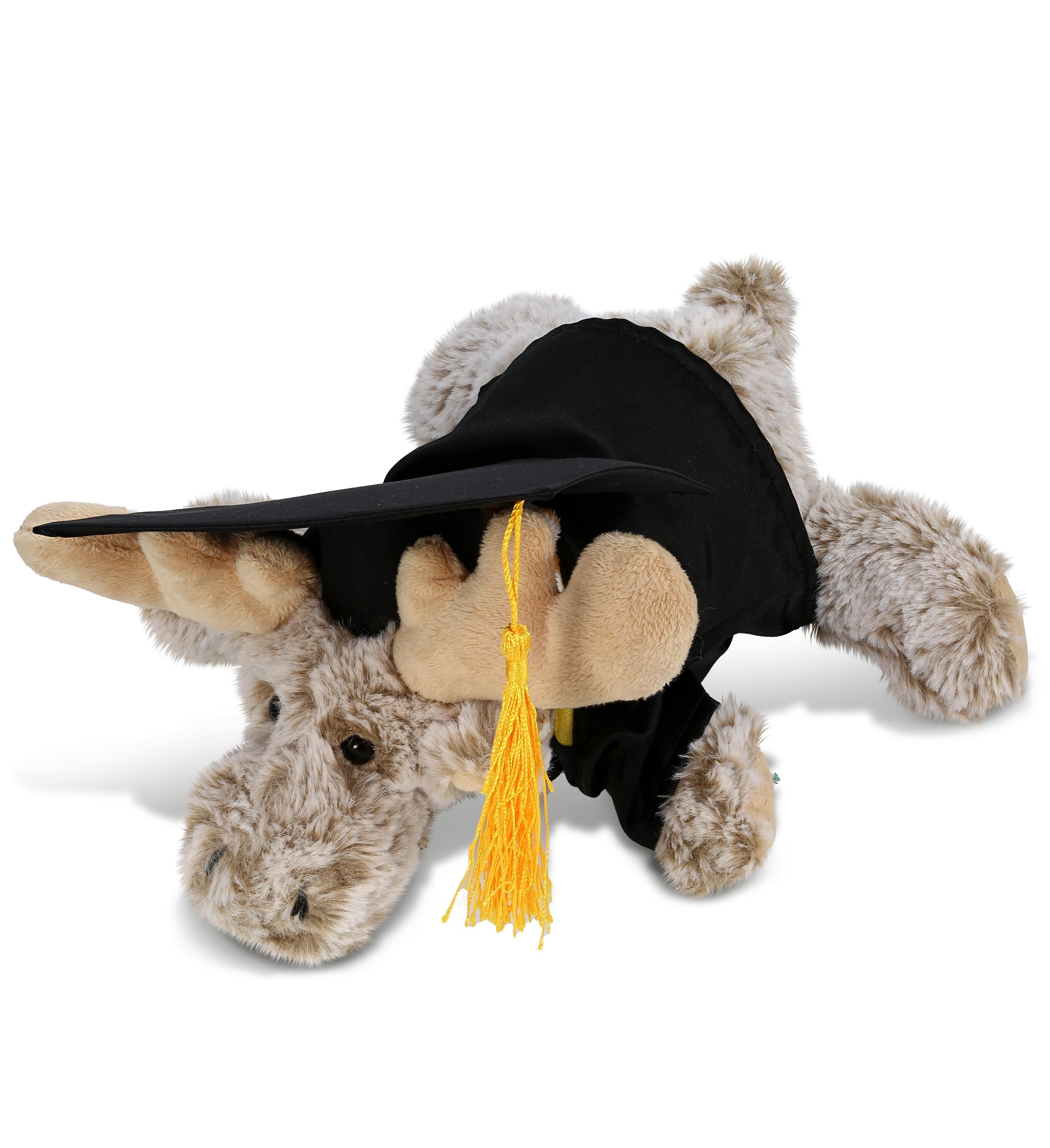 PLUSH GRADUATION - SUPER-SOFT PLUSH - LYING MOOSE