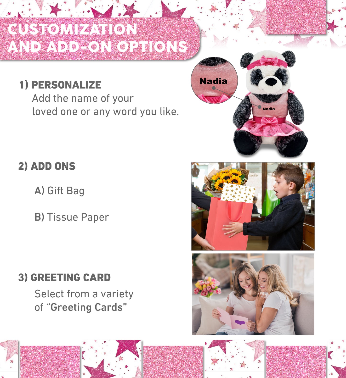 SUPER-SOFT PLUSH - SITTING PANDA Ballerina