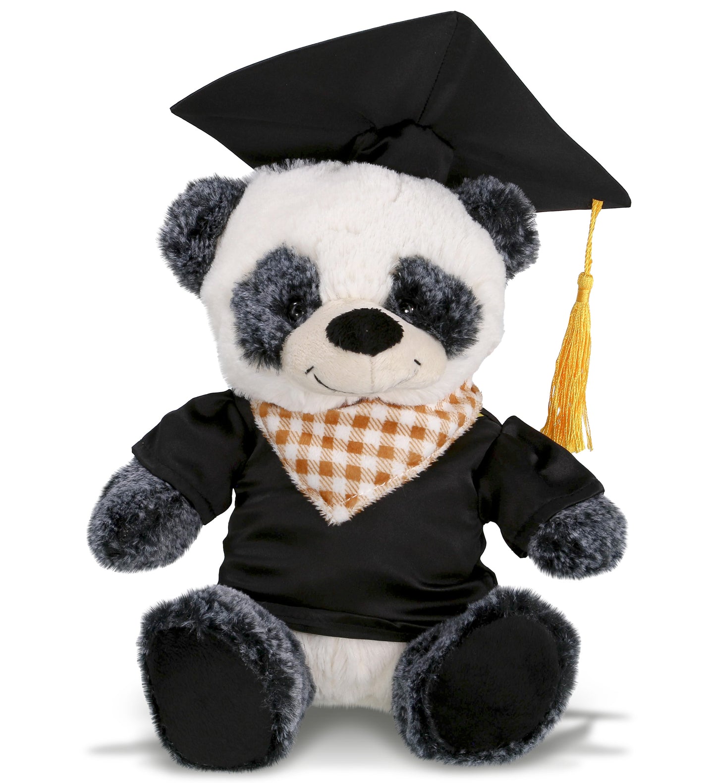 PLUSH GRADUATION - SUPER-SOFT PLUSH - SITTING PANDA