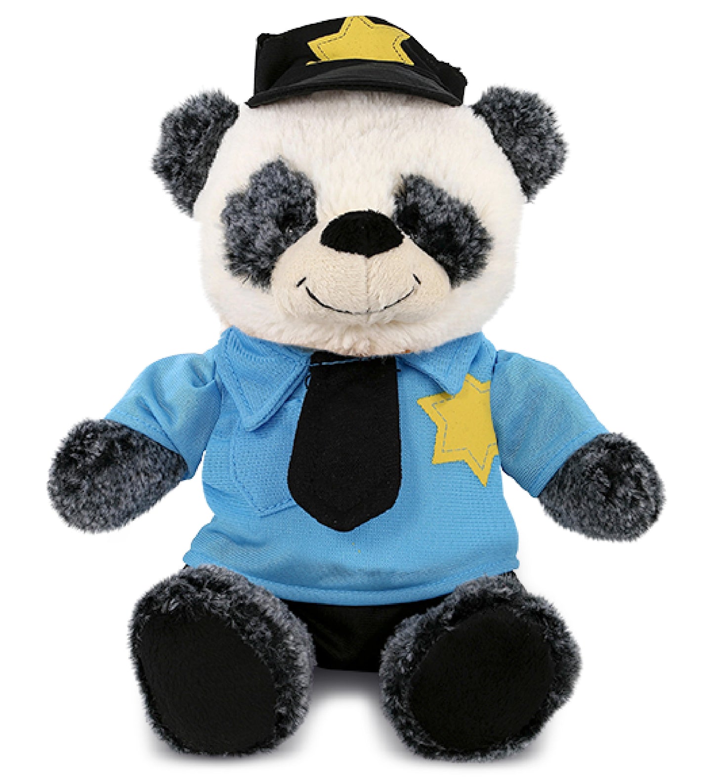 PLUSH POLICE - SUPER-SOFT PLUSH - SITTING PANDA