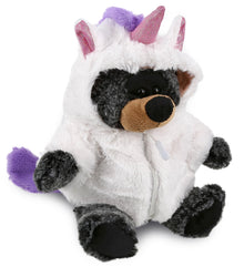 PLUSH UNICORN - SUPER-SOFT PLUSH - SITTING BLACK BEAR